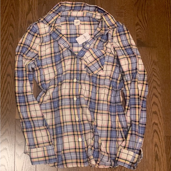 Gap - Longsleeve Plaid Button-up - Picture 4 of 4